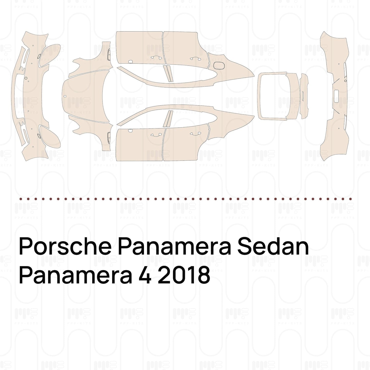 Pre-CutPPFPorschePanameraSedanPanamera42018