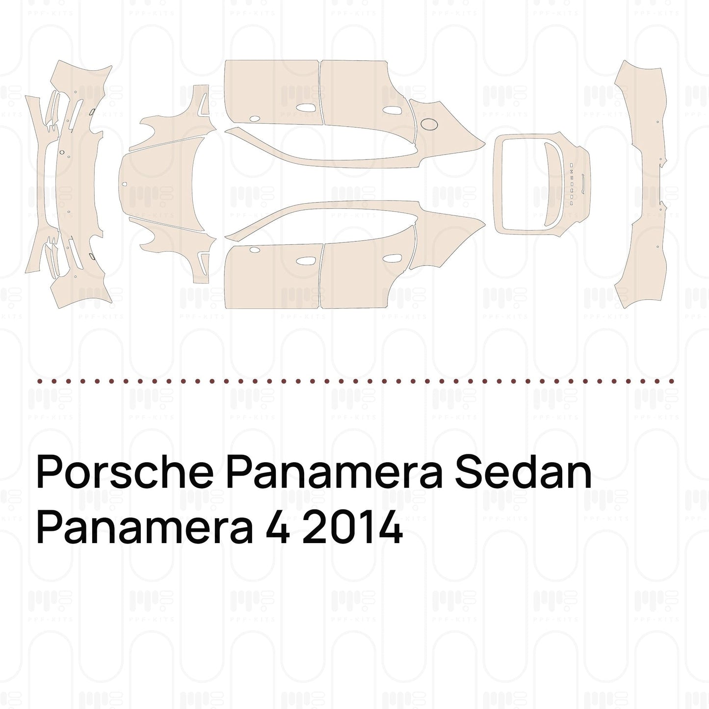 Pre-CutPPFPorschePanameraSedanPanamera42014