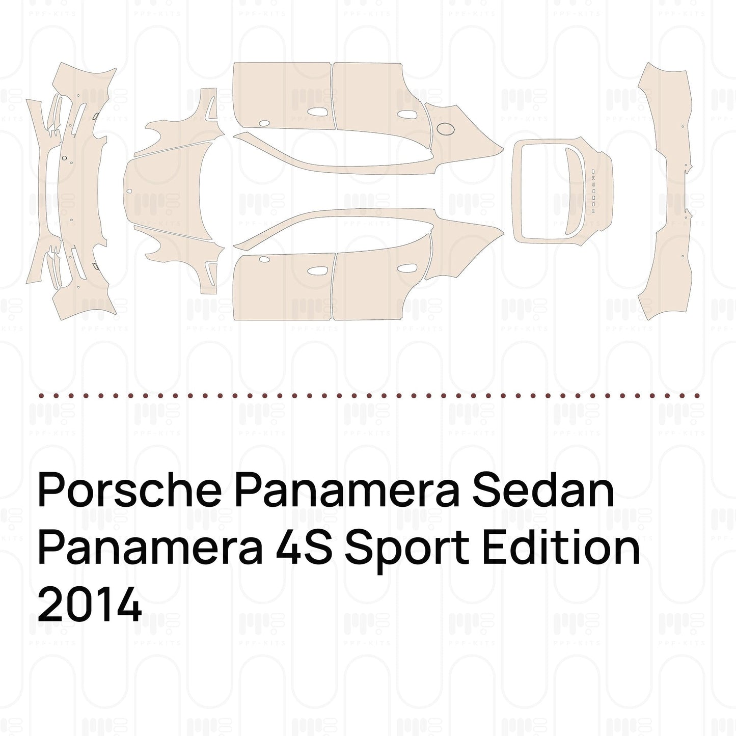 Pre-CutPPFPorschePanameraSedanPanamera4SSportEdition2014