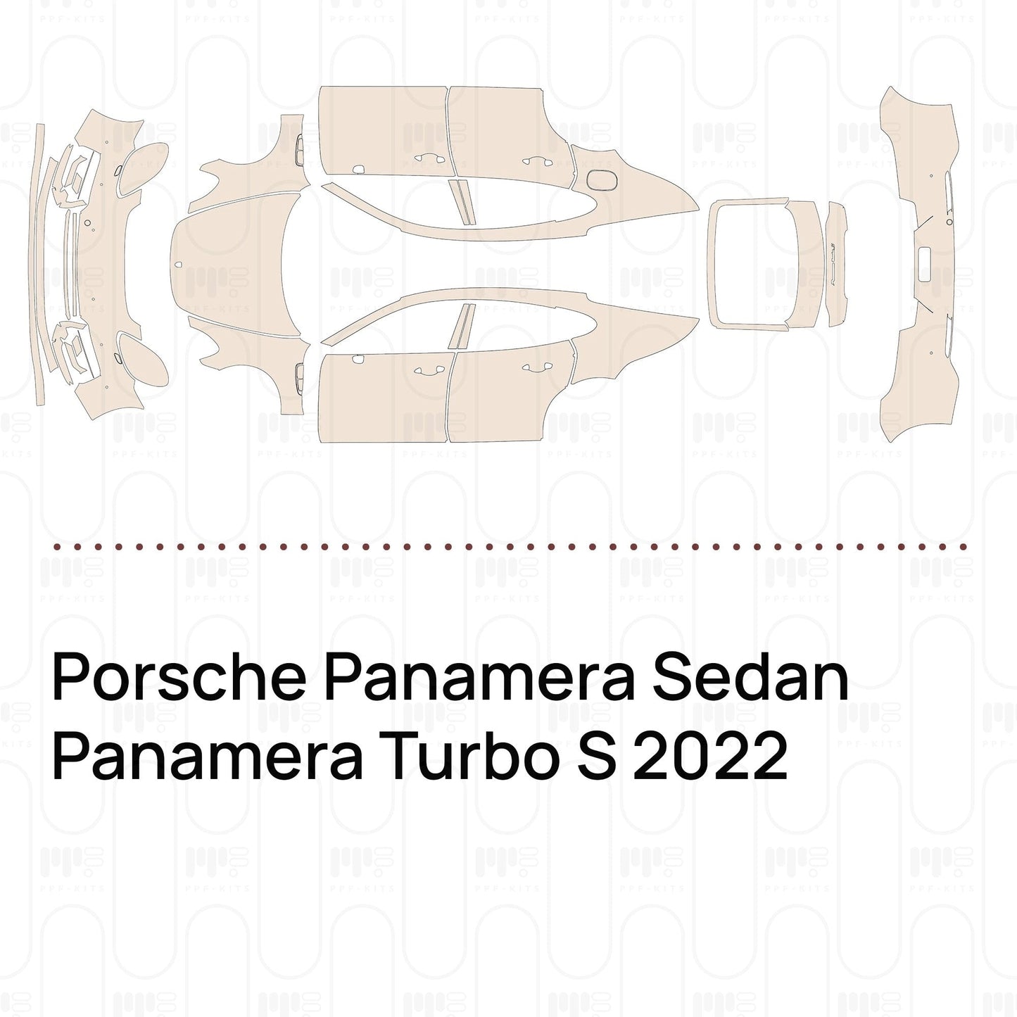 Pre-CutPPFPorschePanameraSedanPanameraTurboS2022