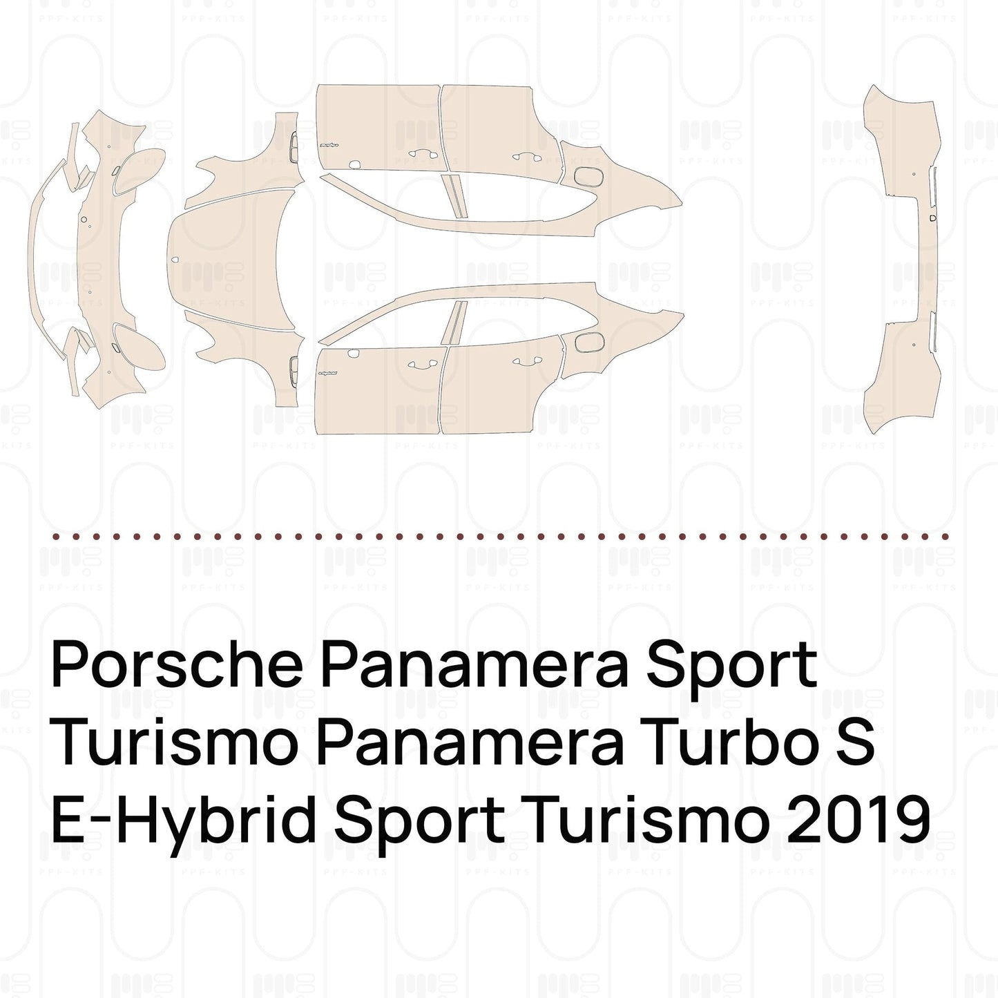 Pre-CutPPFPorschePanameraSportTurismoPanameraTurboSE-HybridSportTurismo2019