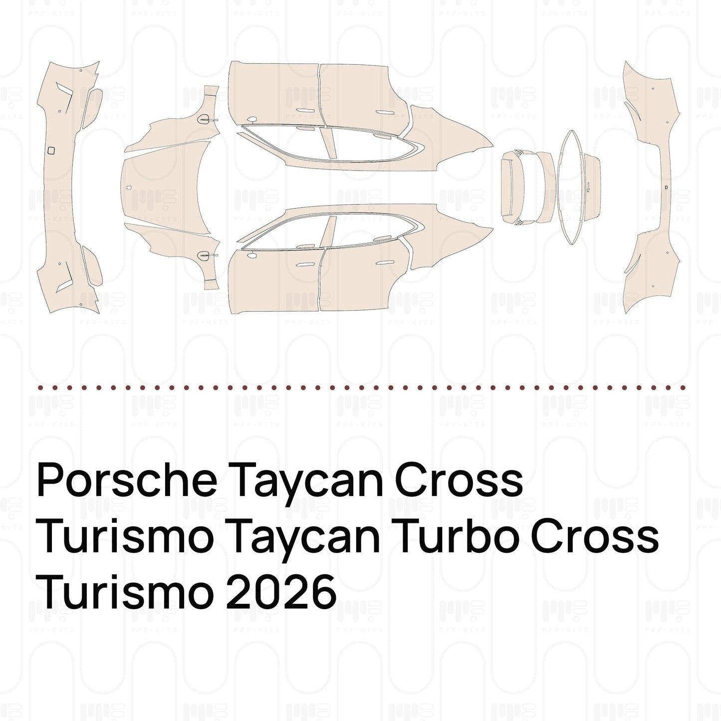 Pre-CutPPFPorscheTaycanCrossTurismoTaycanTurboCrossTurismo2026