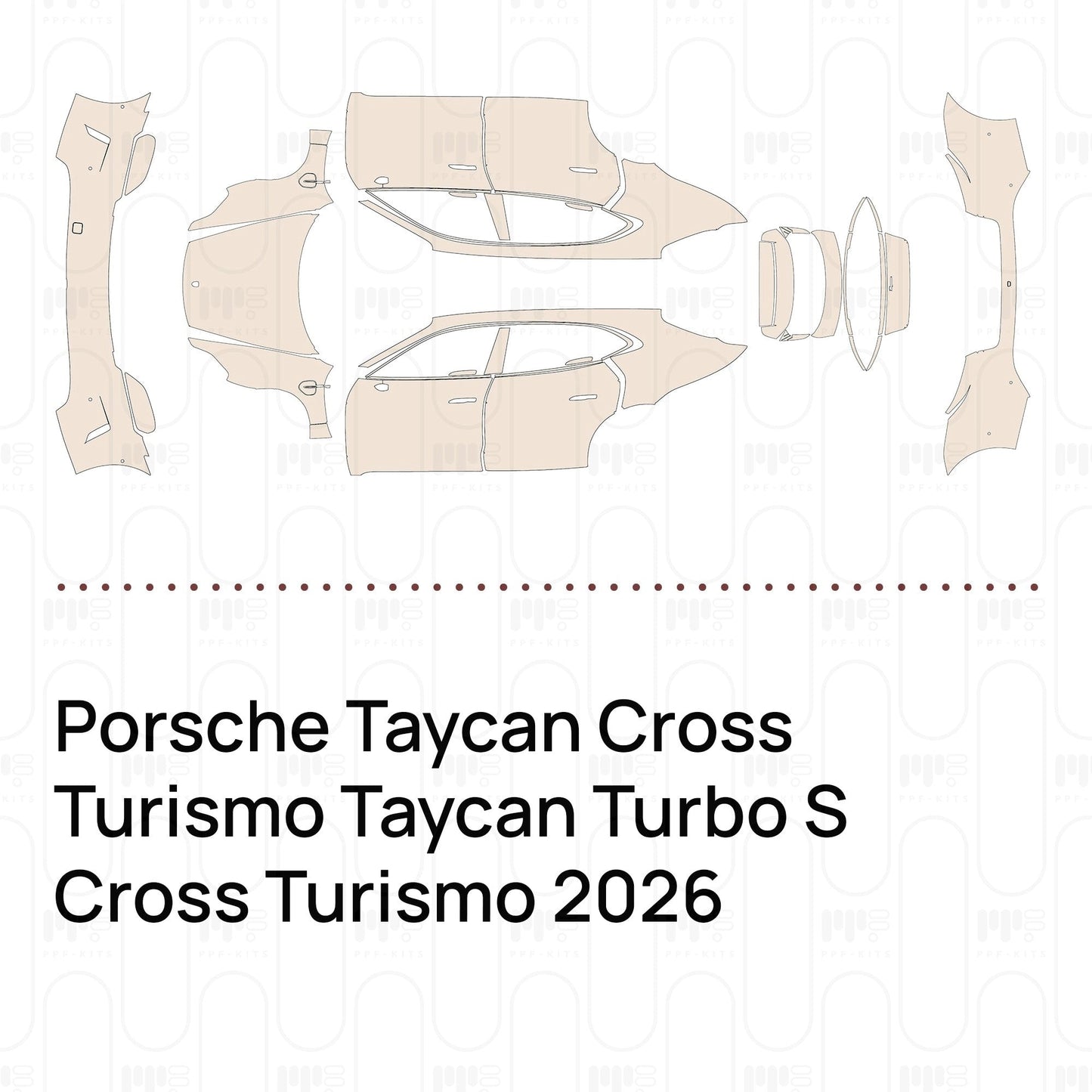 Pre-CutPPFPorscheTaycanCrossTurismoTaycanTurboSCrossTurismo2026