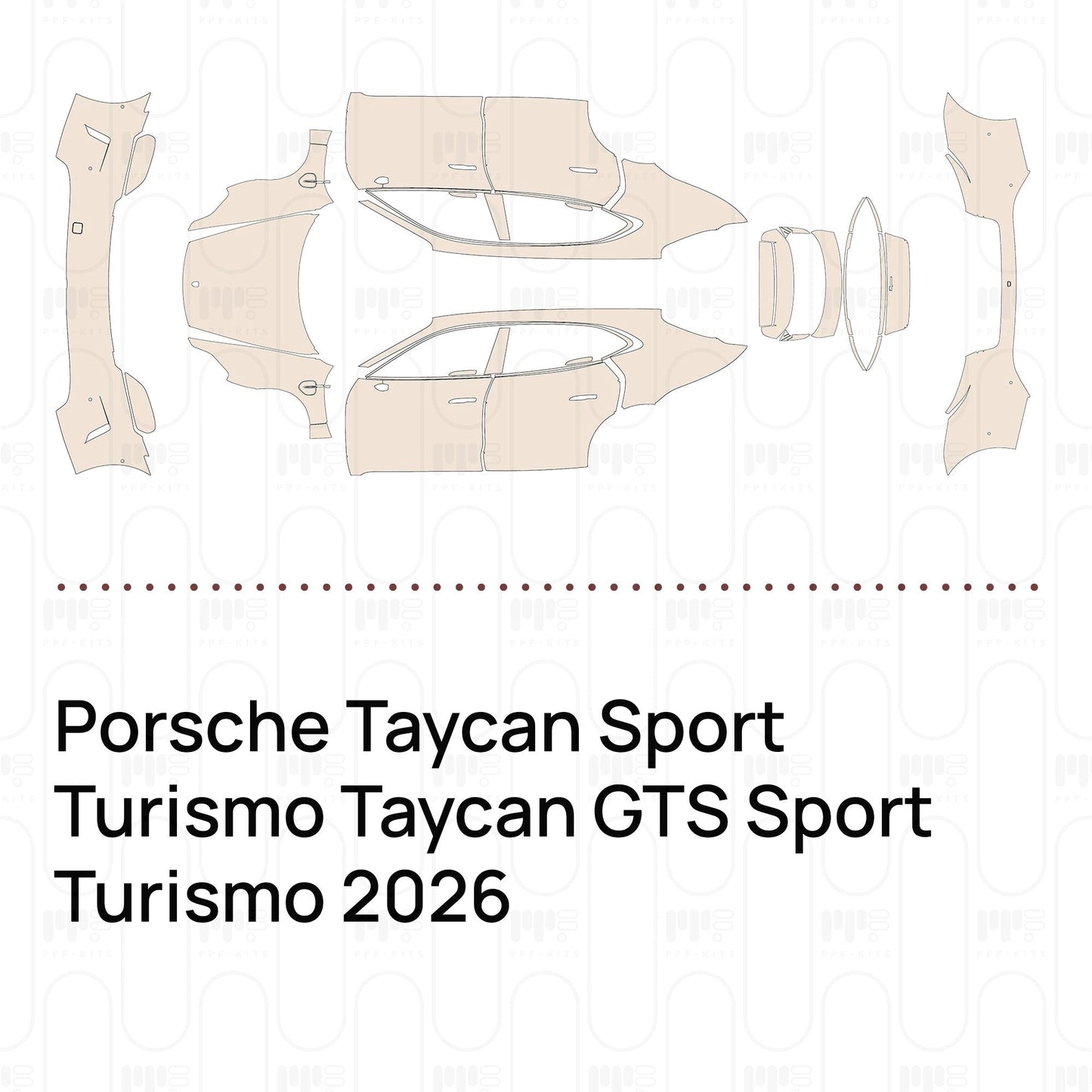 Pre-CutPPFPorscheTaycanSportTurismoTaycanGTSSportTurismo2026