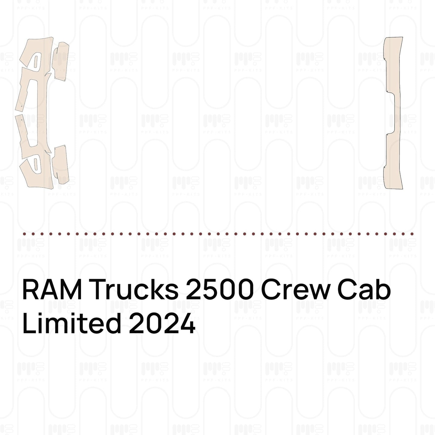 Pre-CutPPFRAMTrucks2500CrewCabLimited2024