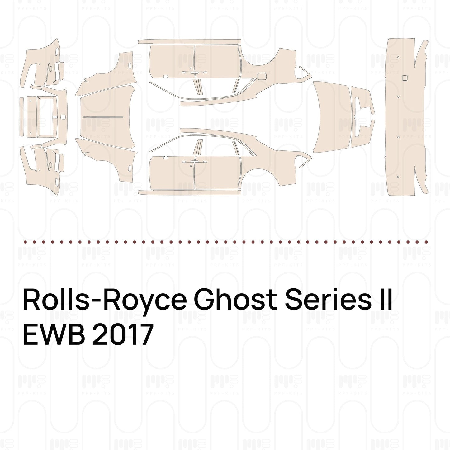 Pre-CutPPFRolls-RoyceGhostSeriesIIEWB2017