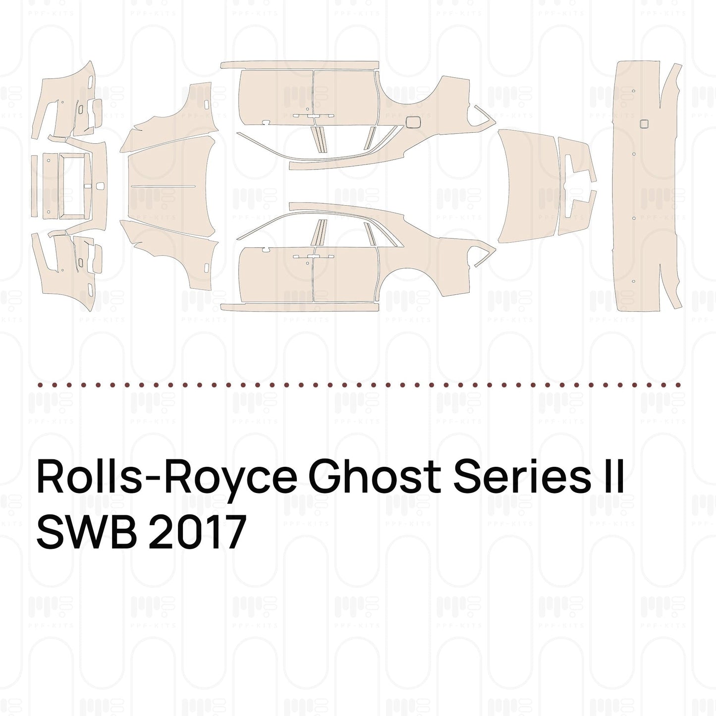 Pre-CutPPFRolls-RoyceGhostSeriesIISWB2017