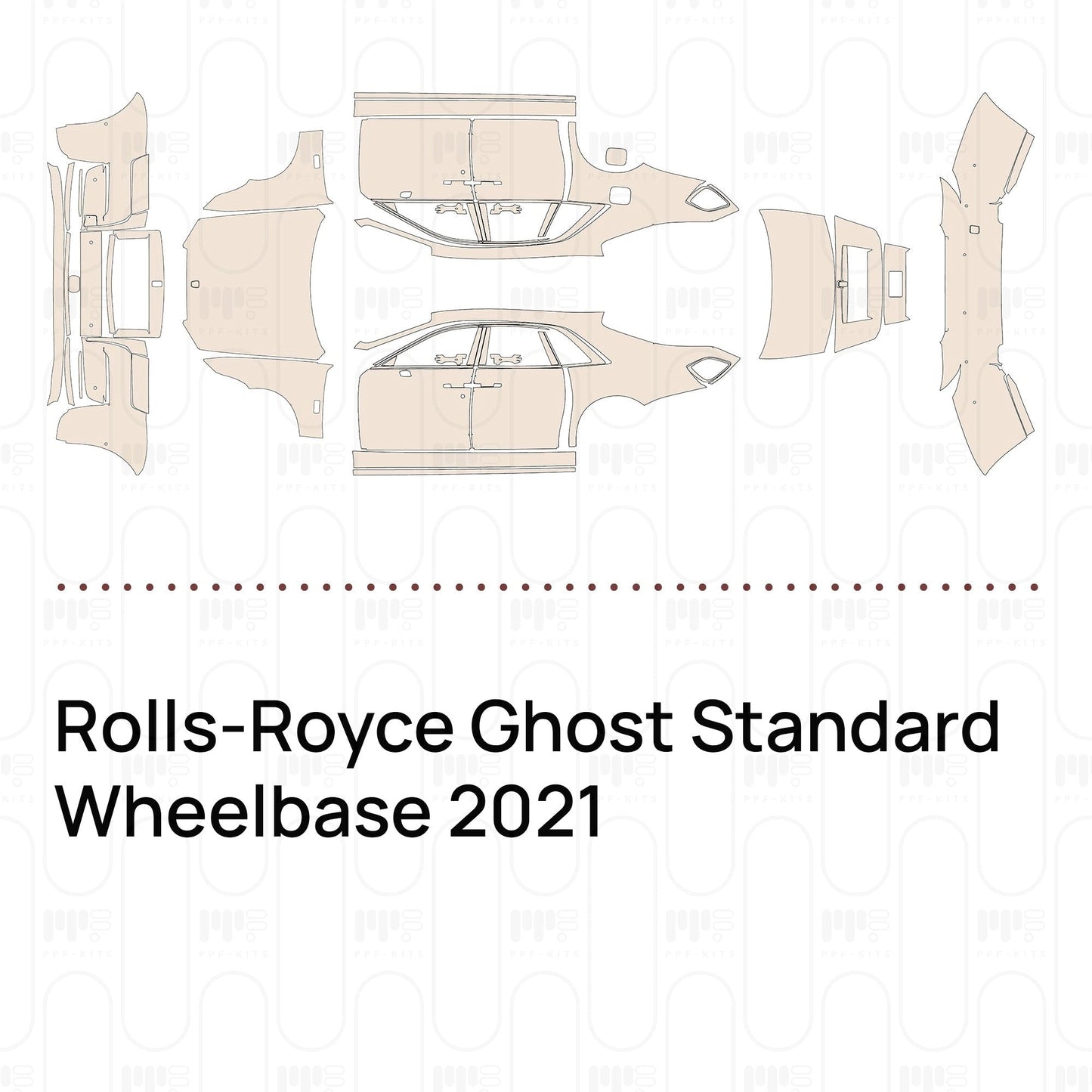 Pre-CutPPFRolls-RoyceGhostStandardWheelbase2021