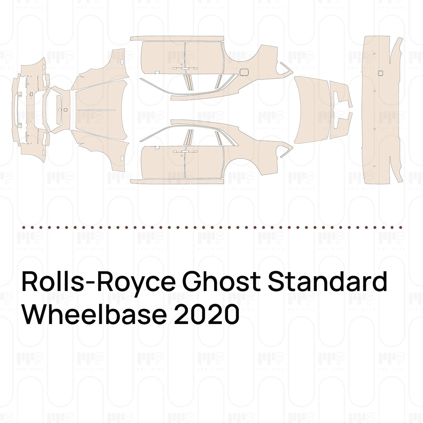 Pre-CutPPFRolls-RoyceGhostStandardWheelbase2020