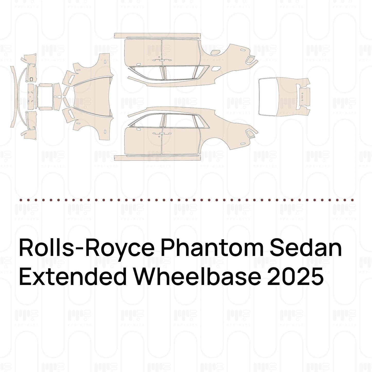Pre-CutPPFRolls-RoycePhantomSedanExtendedWheelbase2025