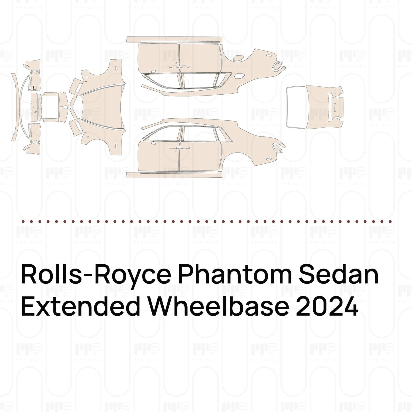 Pre-CutPPFRolls-RoycePhantomSedanExtendedWheelbase2024