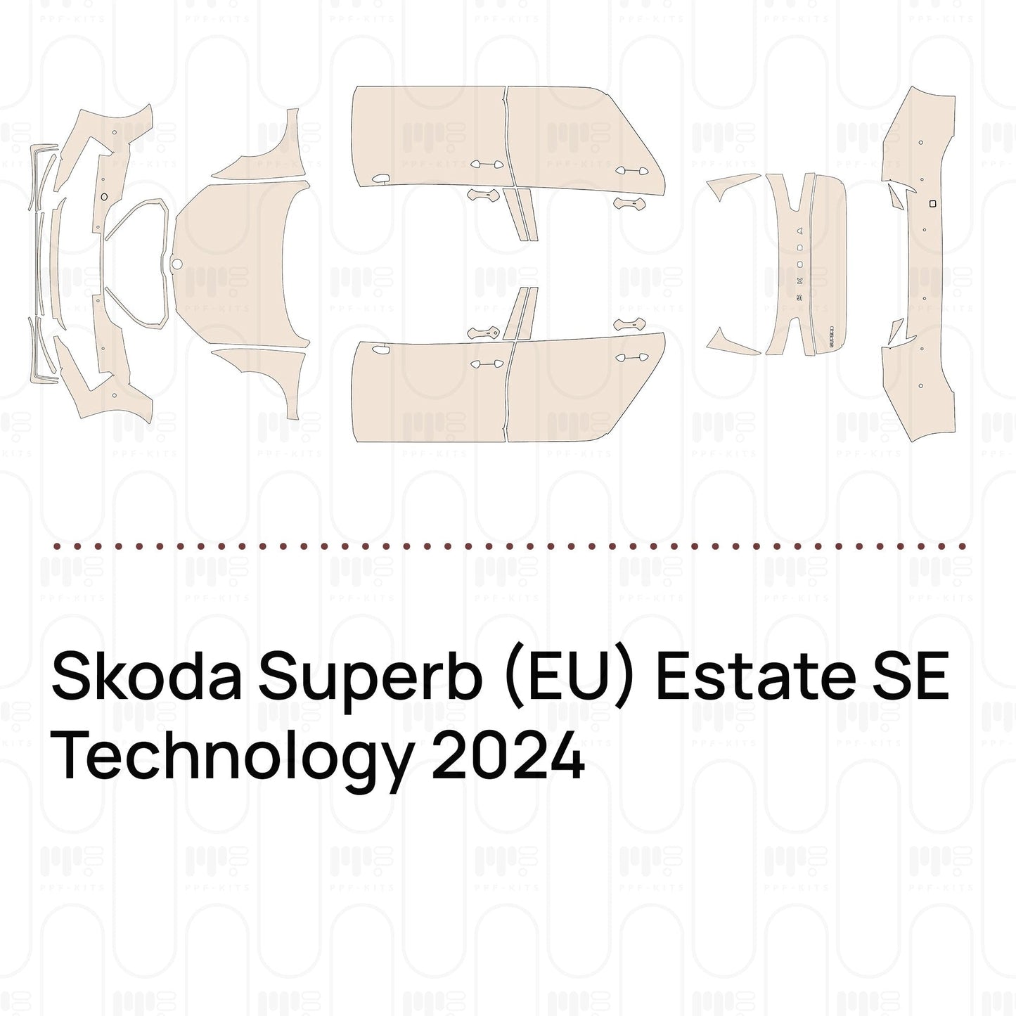 Pre-CutPPFSkodaSuperb(EU)EstateSETechnology2024