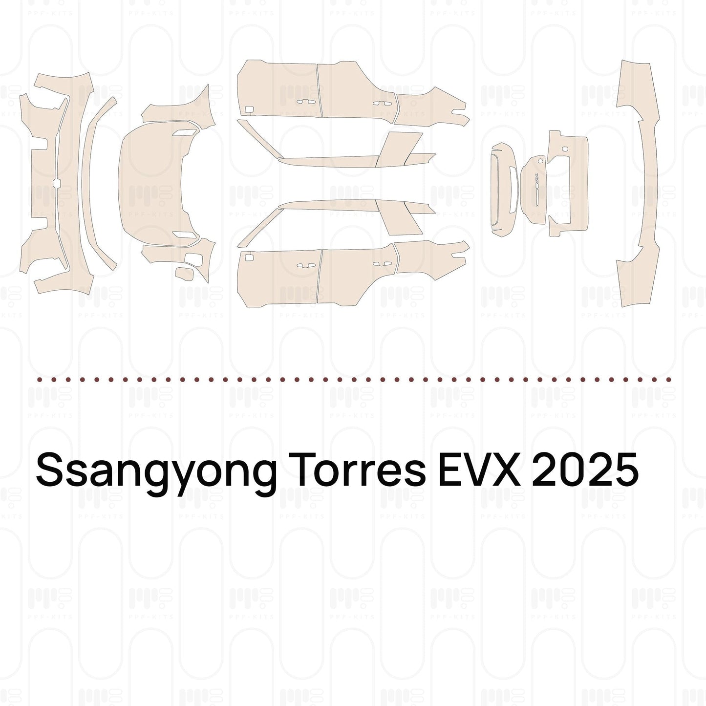 Pre-CutPPFSsangyongTorresEVX2025
