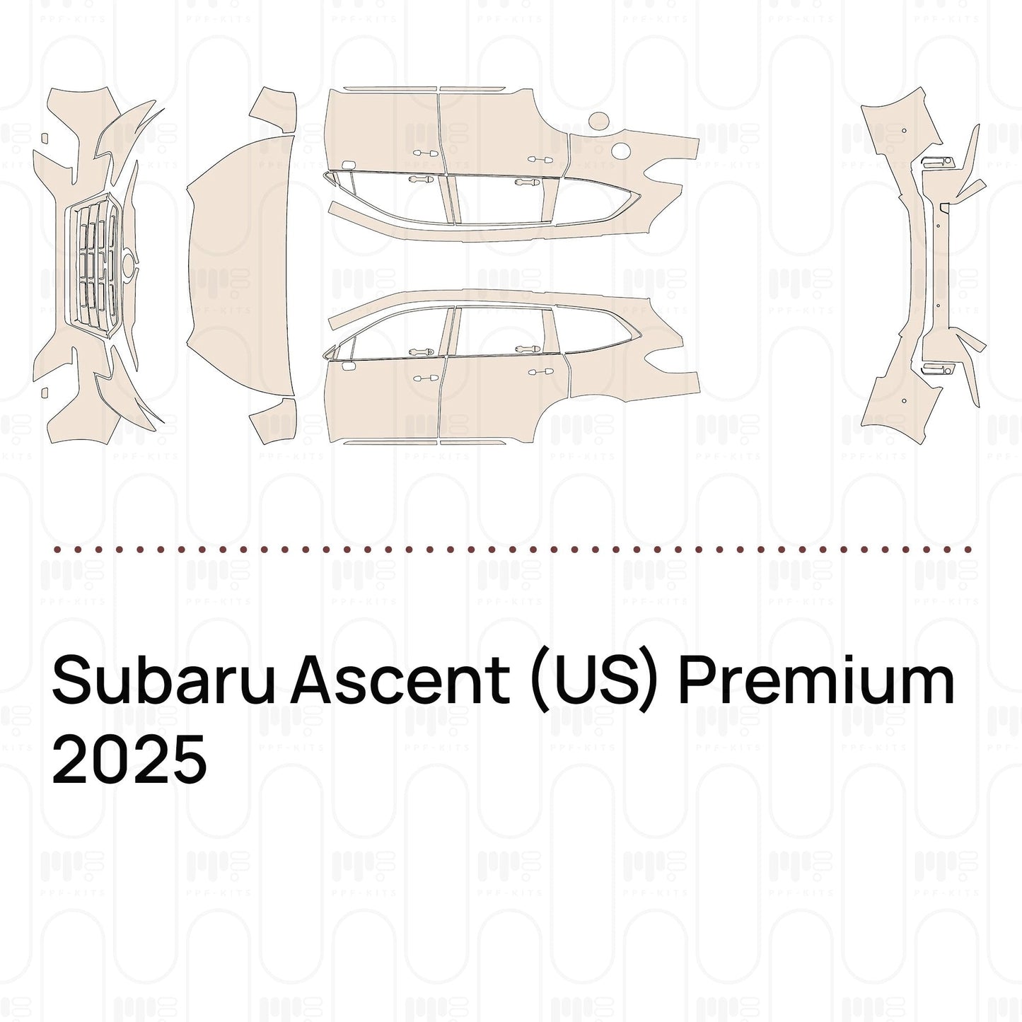 Pre-CutPPFSubaruAscent(US)Premium2025