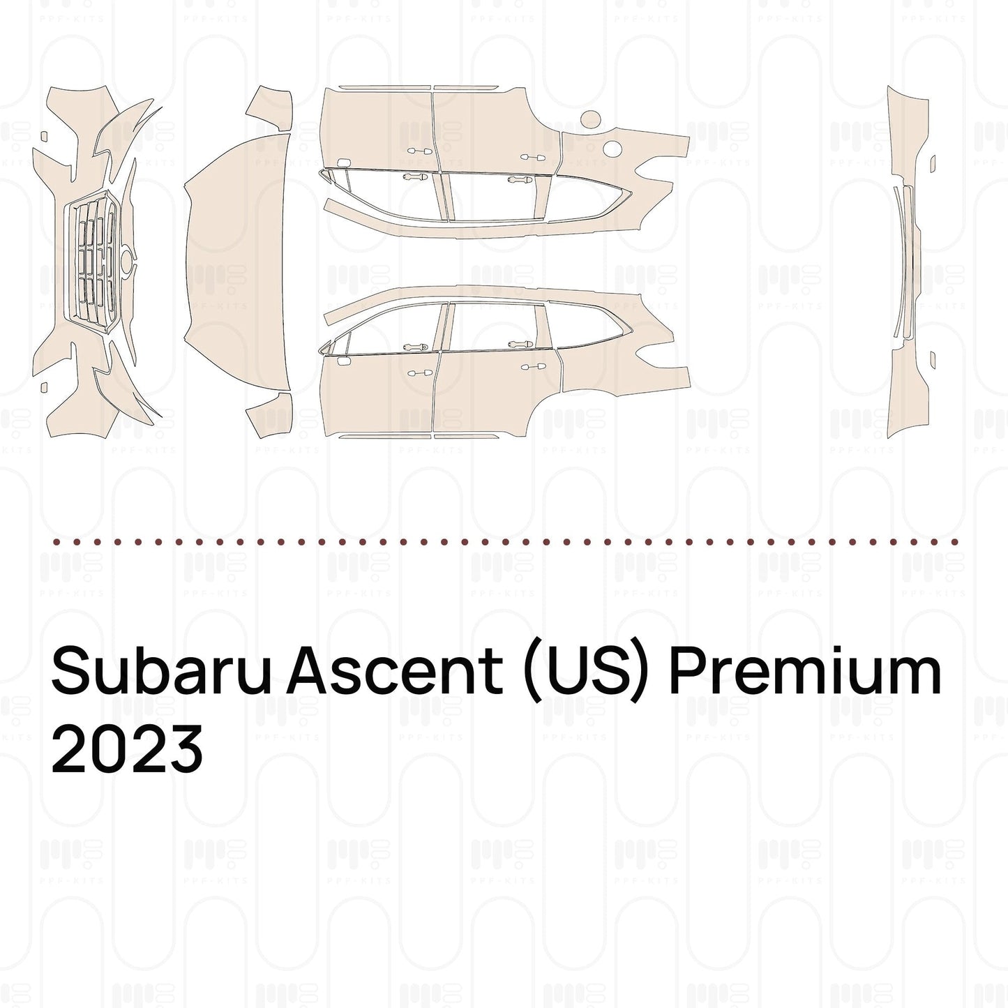 Pre-CutPPFSubaruAscent(US)Premium2023