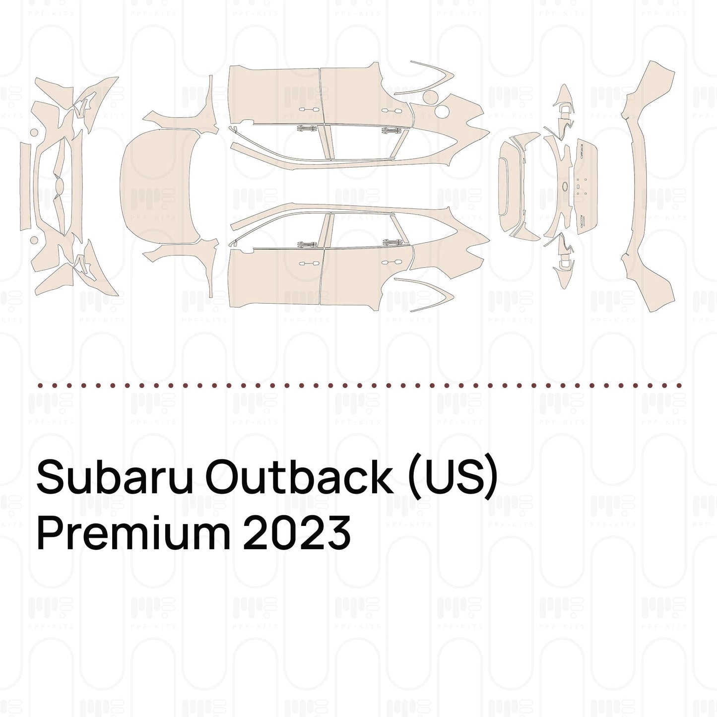 Pre-CutPPFSubaruOutback(US)Premium2023