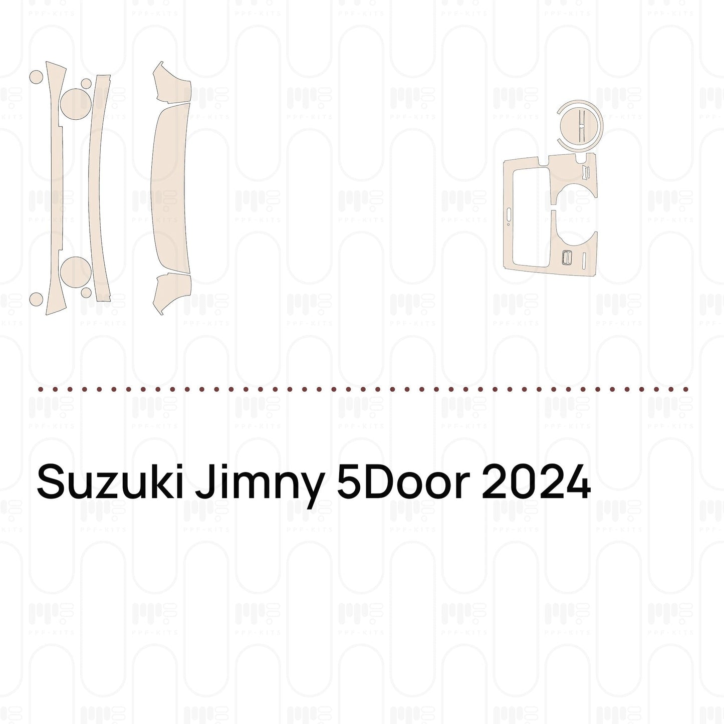 Pre-CutPPFSuzukiJimny5Door2024