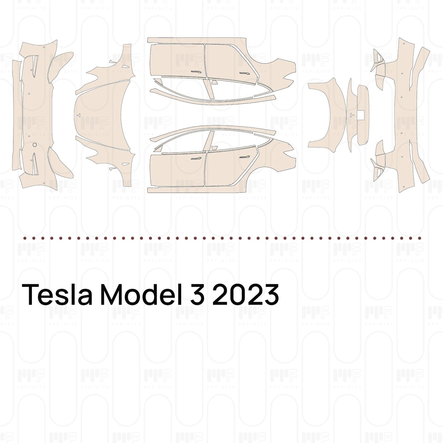 Pre-CutPPFTeslaModel32023