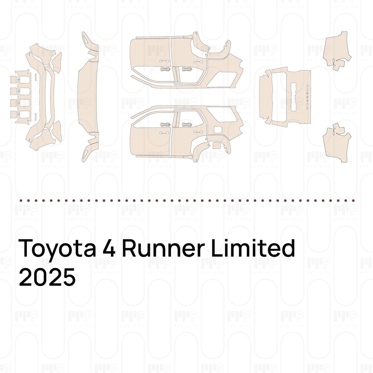 Pre-CutPPFToyota4RunnerLimited2025