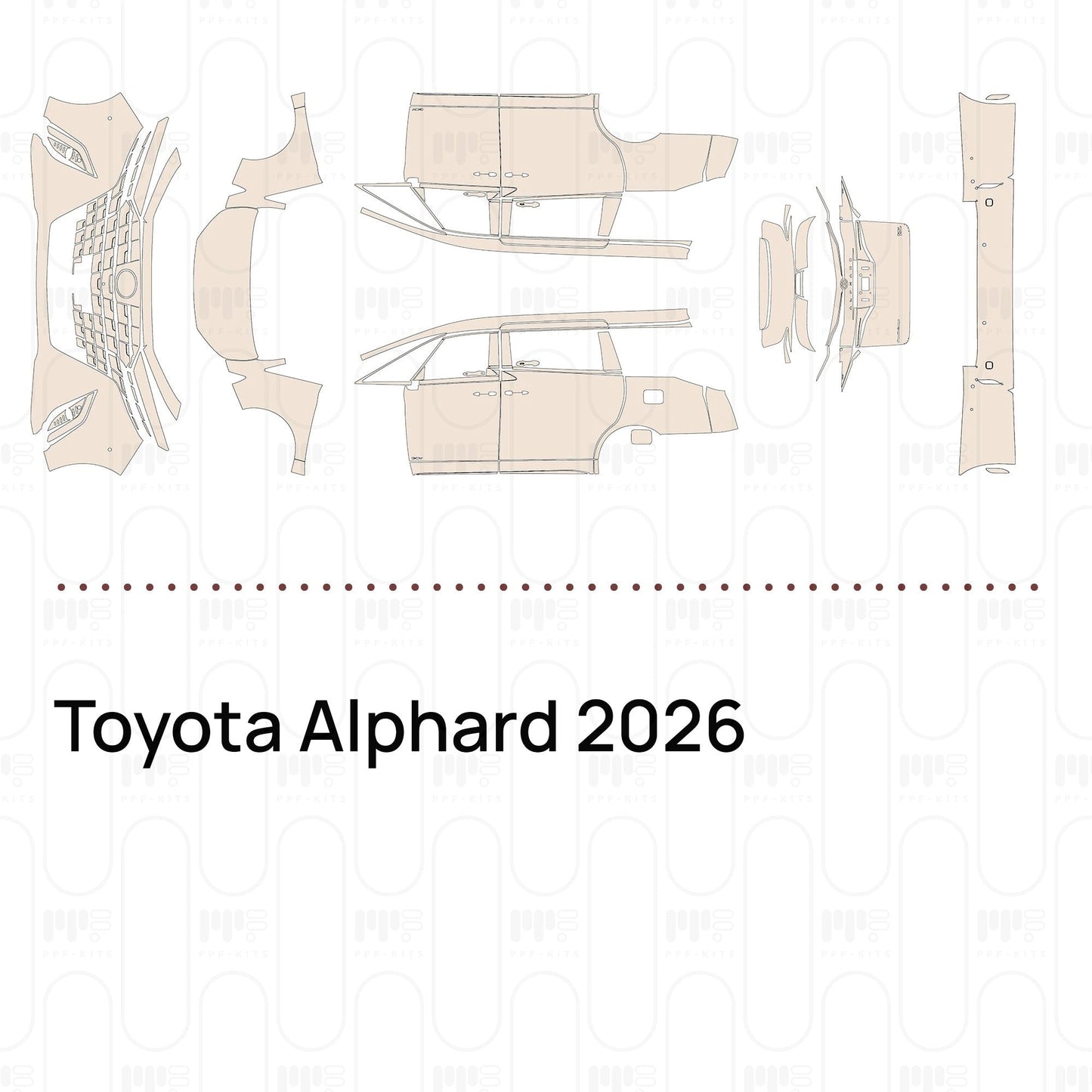 Pre-CutPPFToyotaAlphard2026