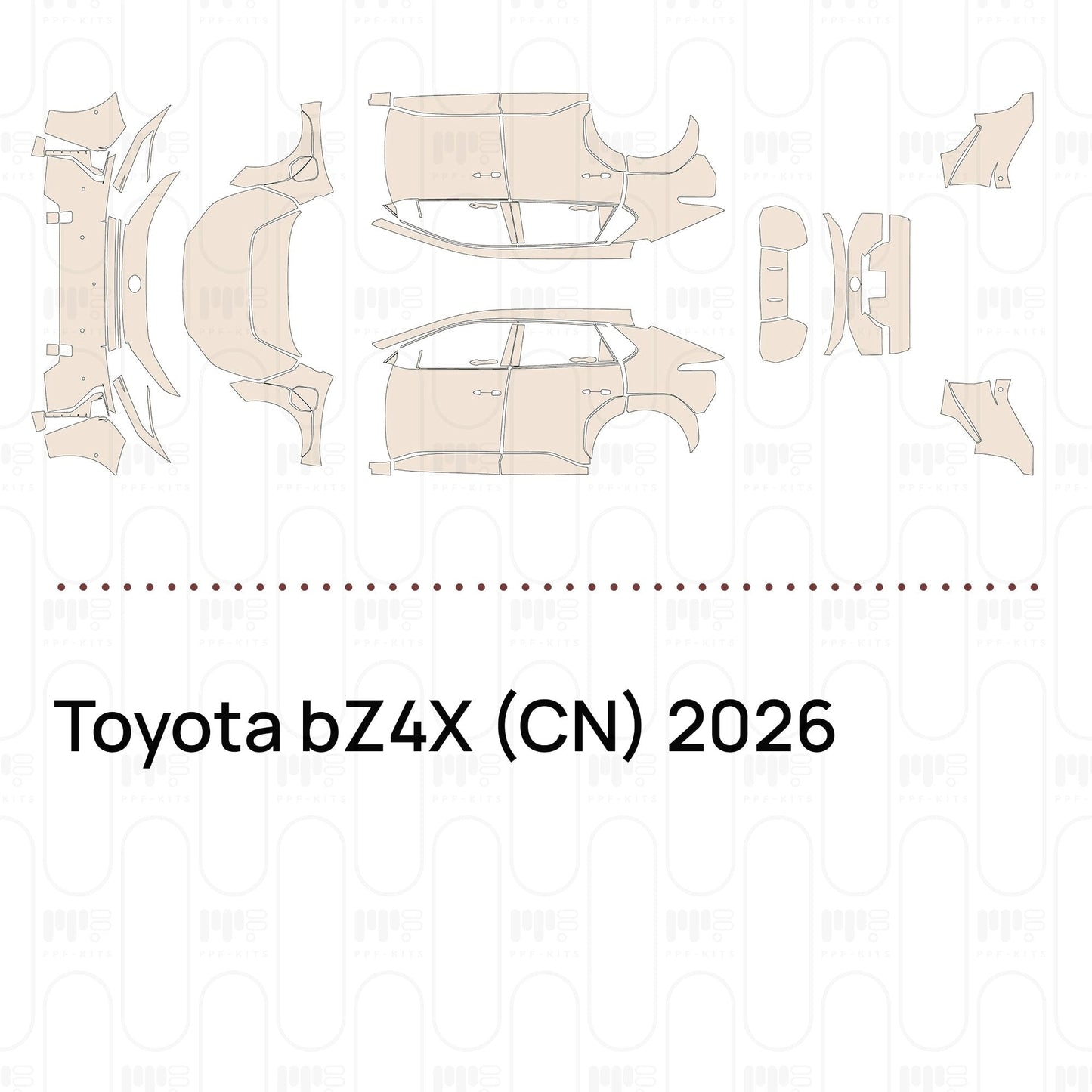 Pre-CutPPFToyotabZ4X(CN)2026