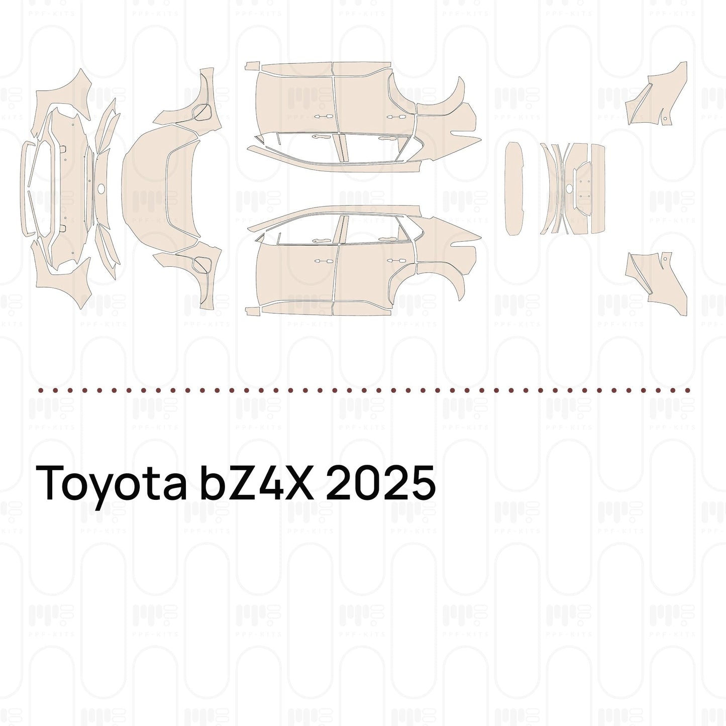 Pre-CutPPFToyotabZ4X2025
