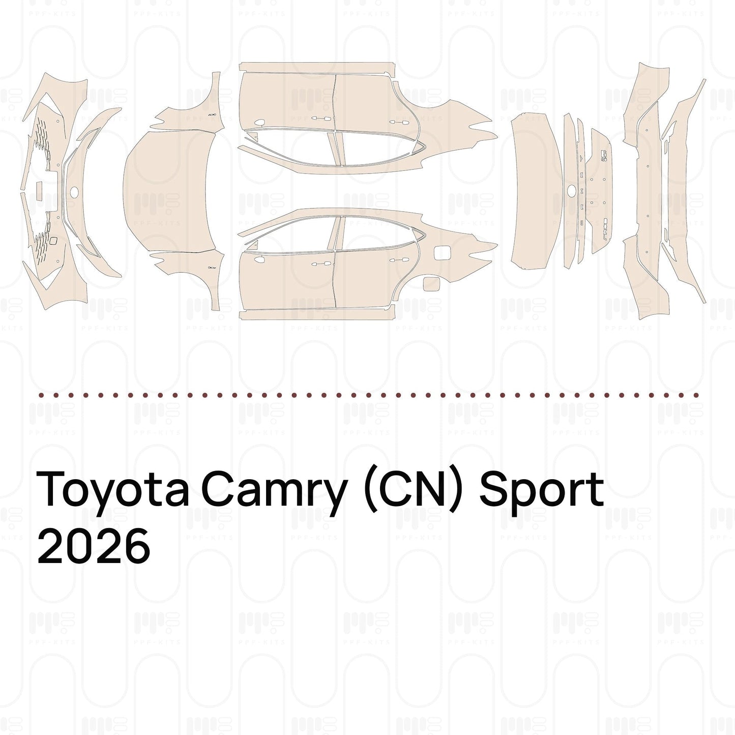 Pre-CutPPFToyotaCamry(CN)Sport2026