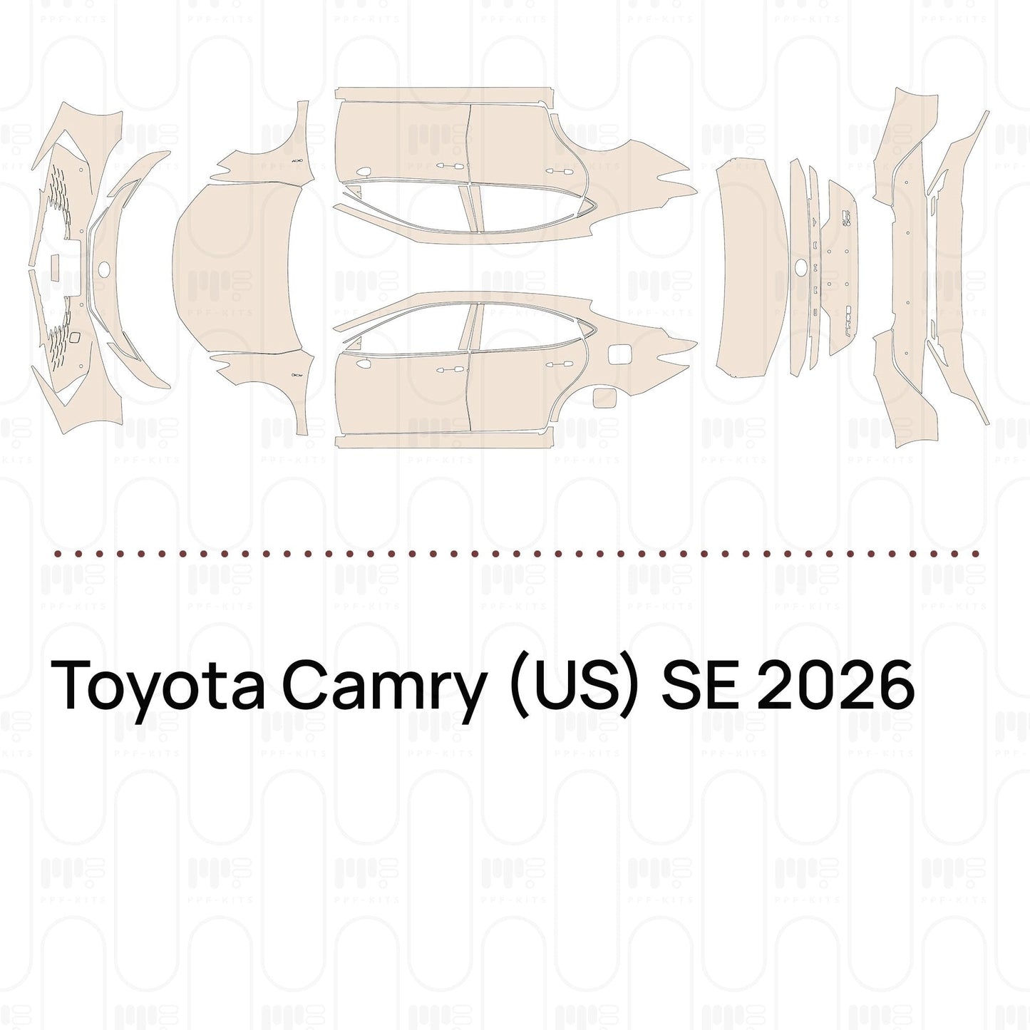 Pre-CutPPFToyotaCamry(US)SE2026