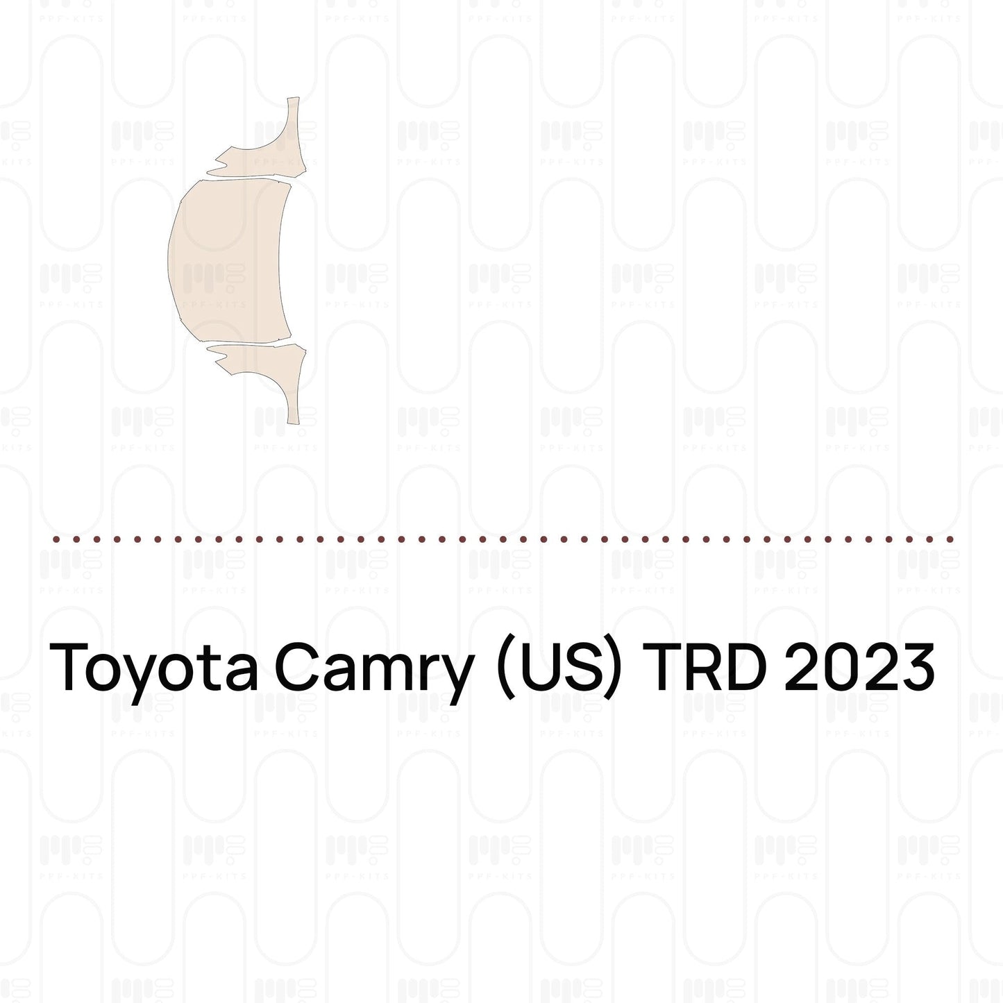 Pre-CutPPFToyotaCamry(US)TRD2023