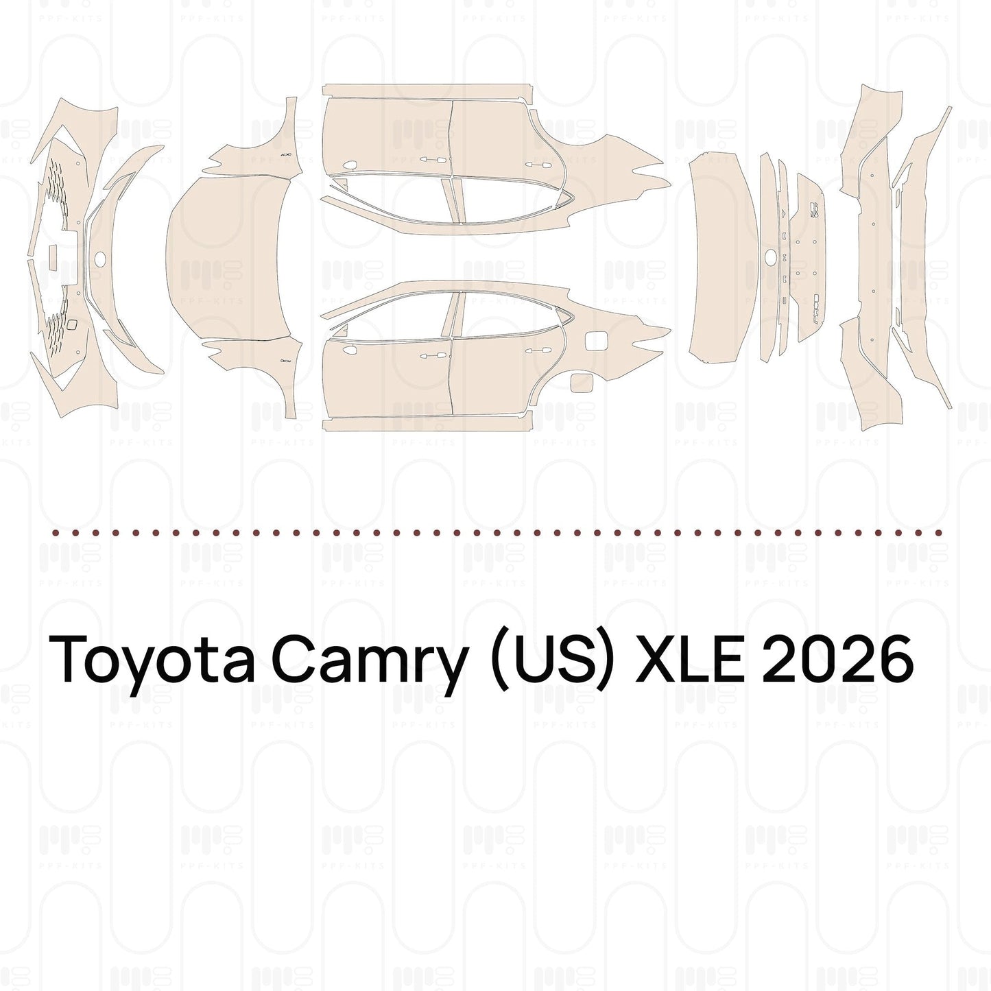 Pre-CutPPFToyotaCamry(US)XLE2026