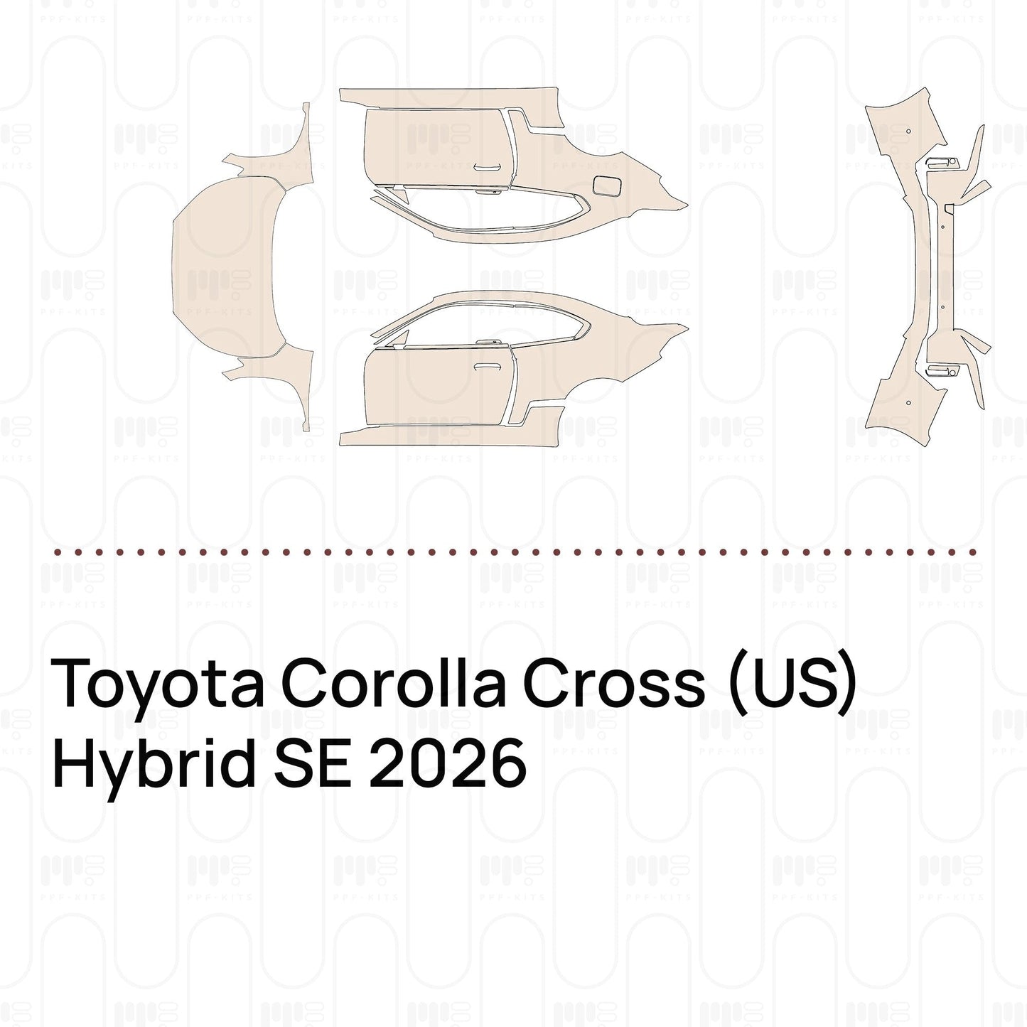 Pre-CutPPFToyotaCorollaCross(US)HybridSE2026