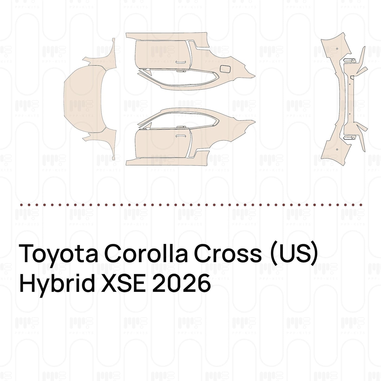 Pre-CutPPFToyotaCorollaCross(US)HybridXSE2026