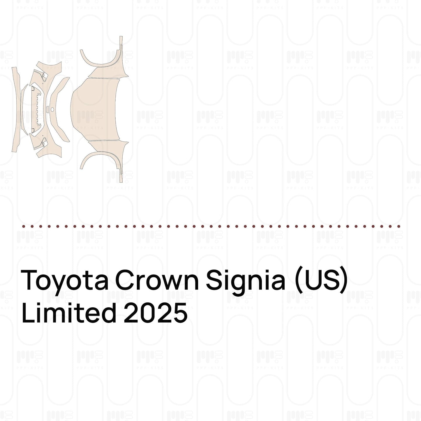Pre-CutPPFToyotaCrownSignia(US)Limited2025