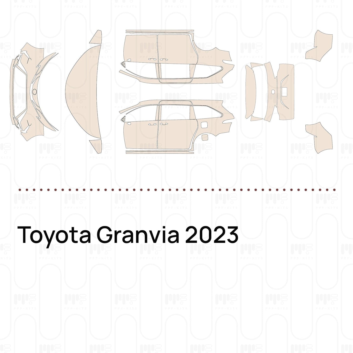 Pre-CutPPFToyotaGranvia2023