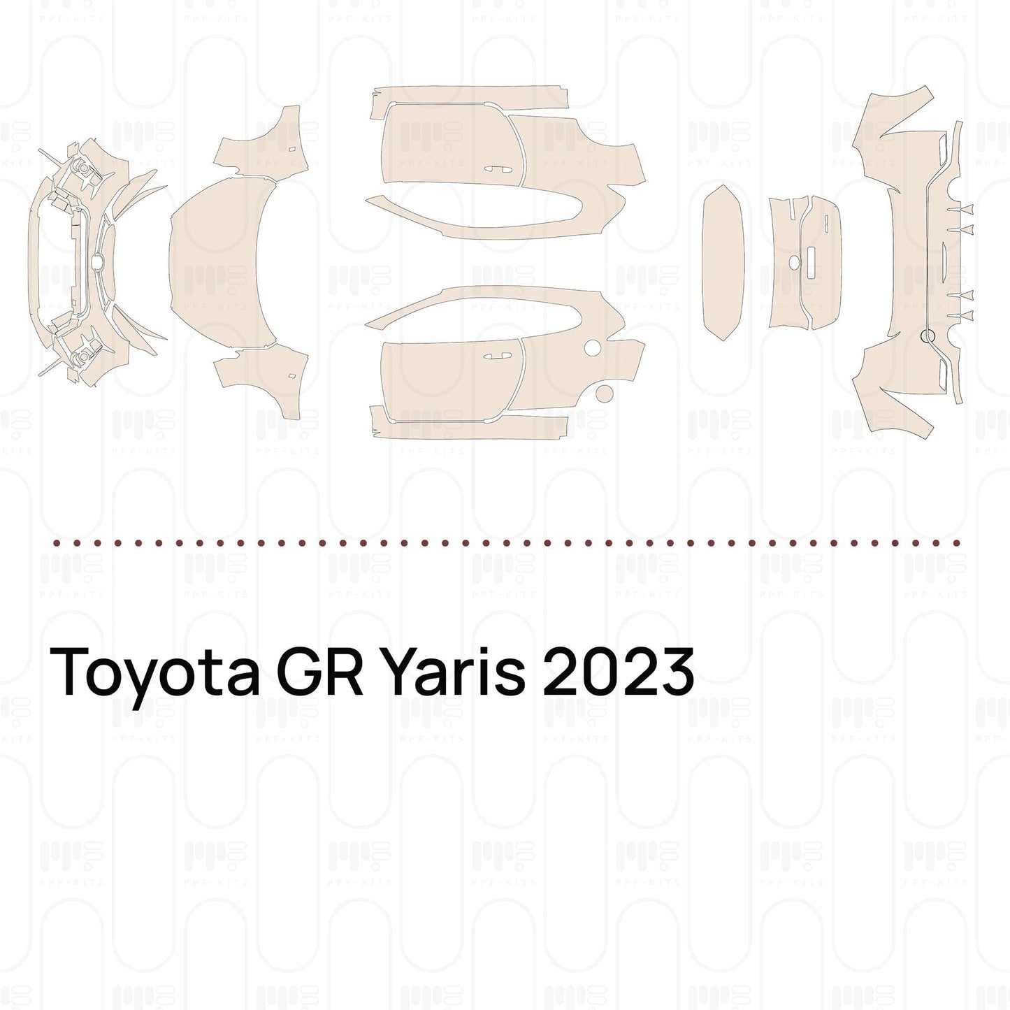 Pre-CutPPFToyotaGRYaris2023