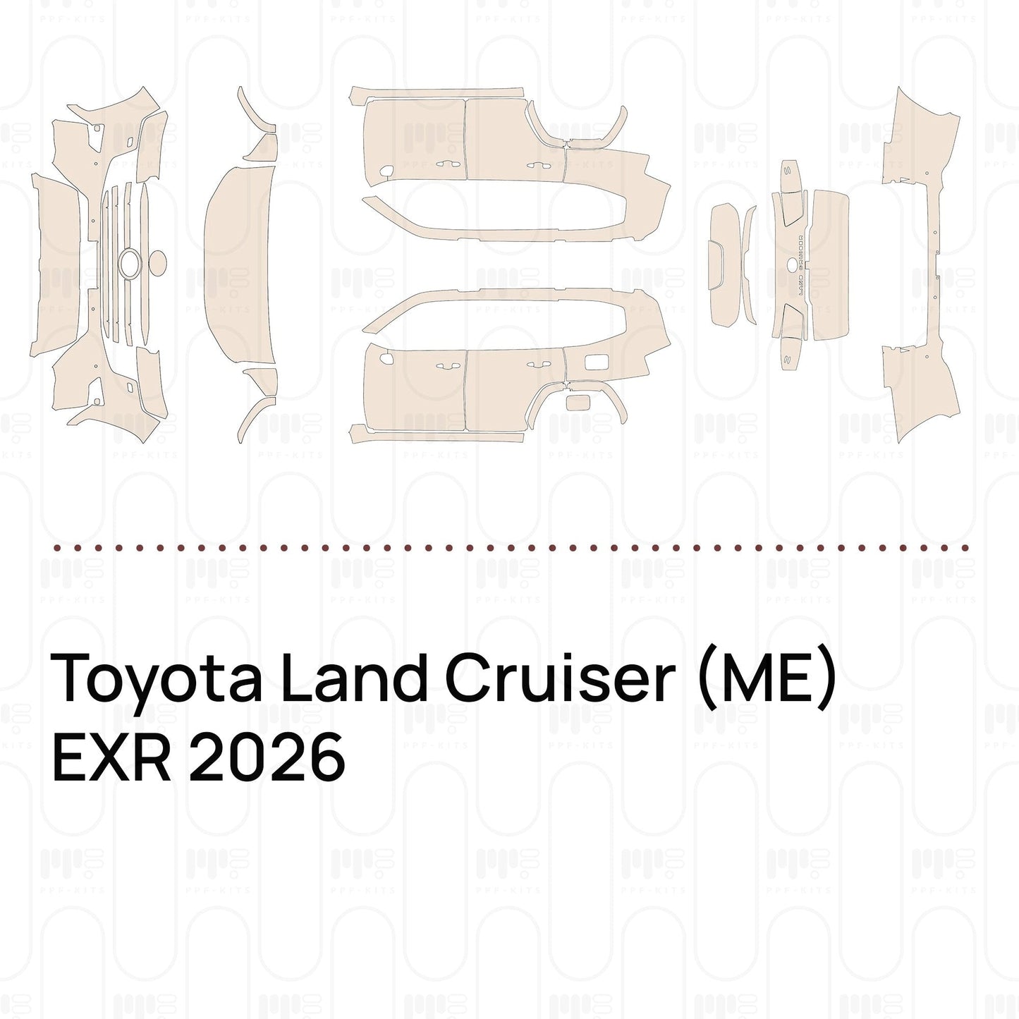 Pre-CutPPFToyotaLandCruiser(ME)EXR2026