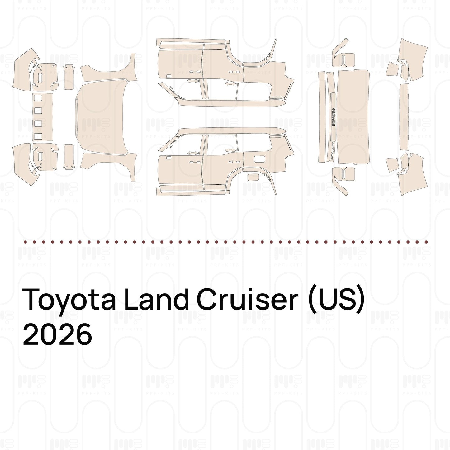Pre-CutPPFToyotaLandCruiser(US)2026