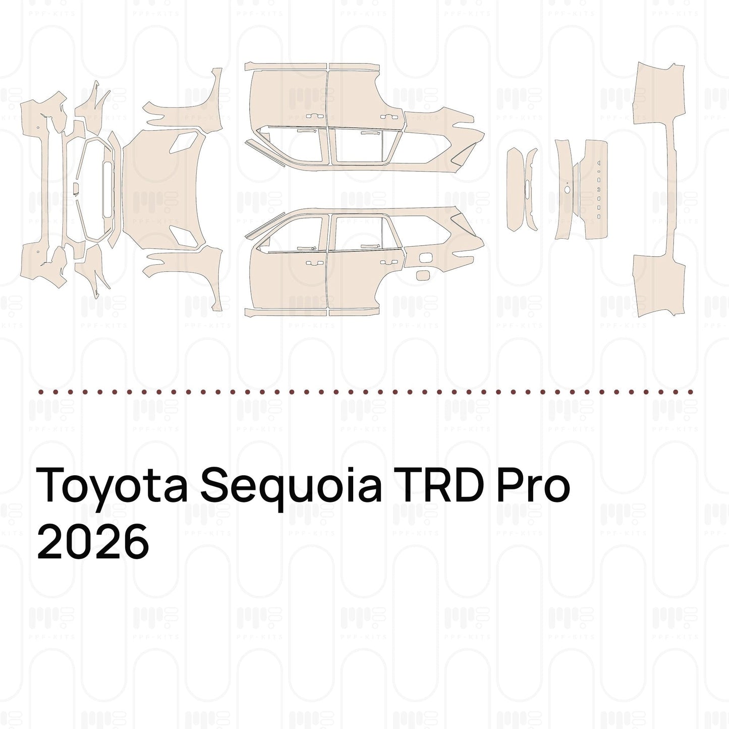 Pre-CutPPFToyotaSequoiaTRDPro2026