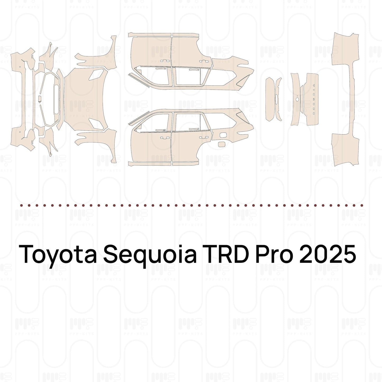 Pre-CutPPFToyotaSequoiaTRDPro2025