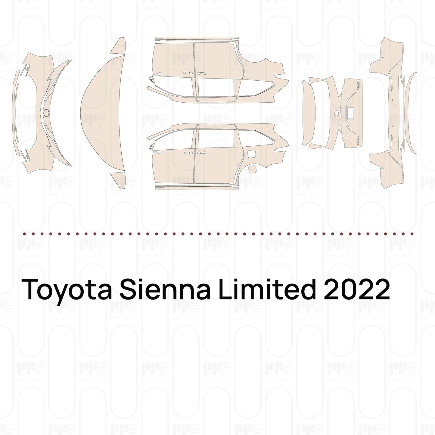 Pre-CutPPFToyotaSiennaLimited2022