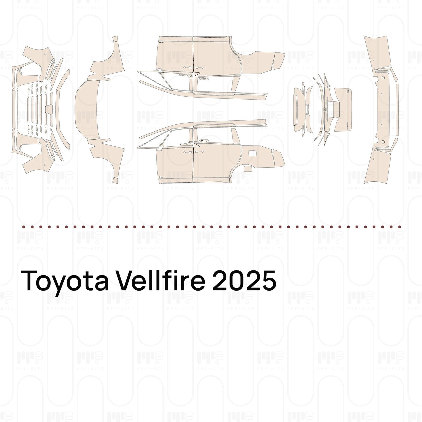 Pre-CutPPFToyotaVellfire2025