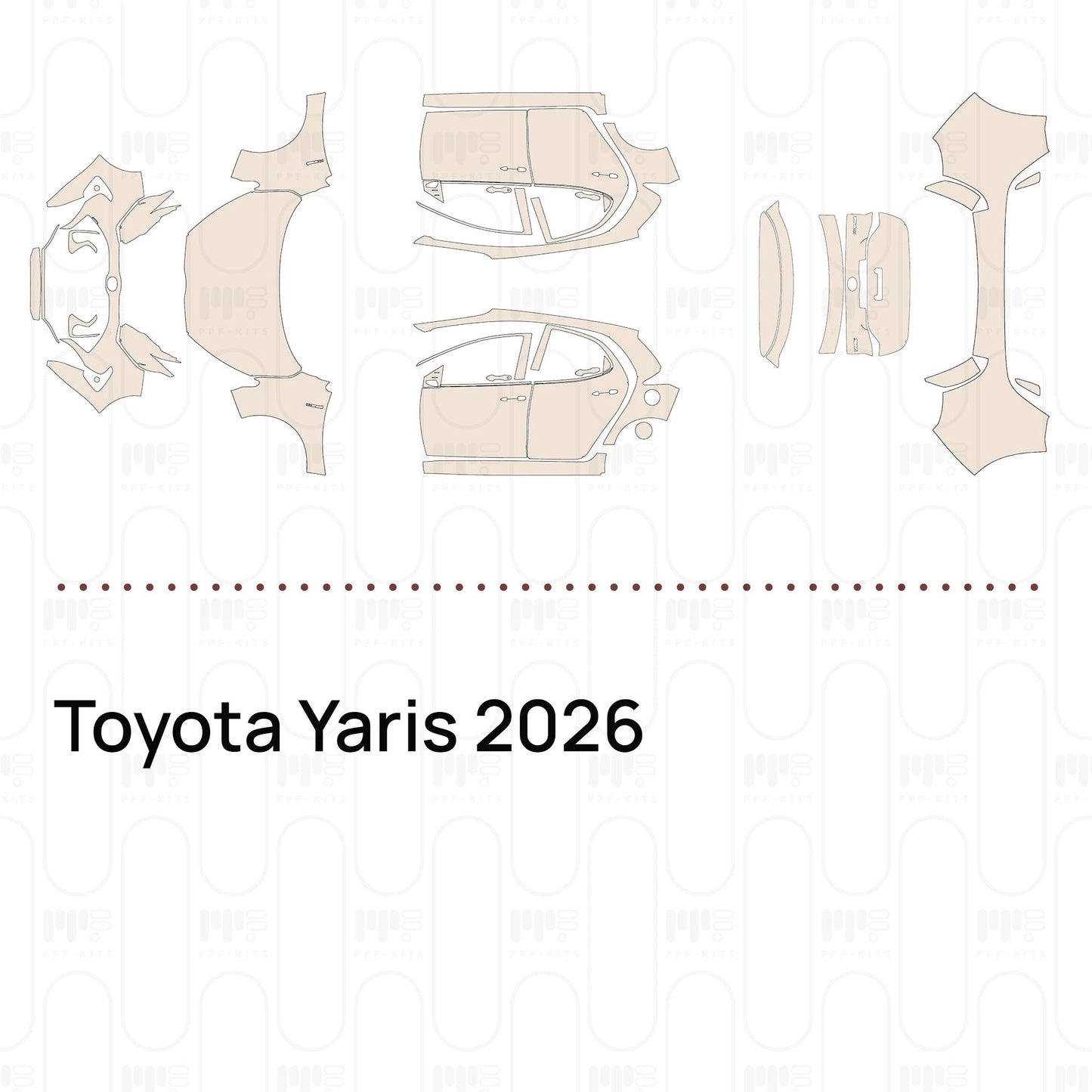Pre-CutPPFToyotaYaris2026