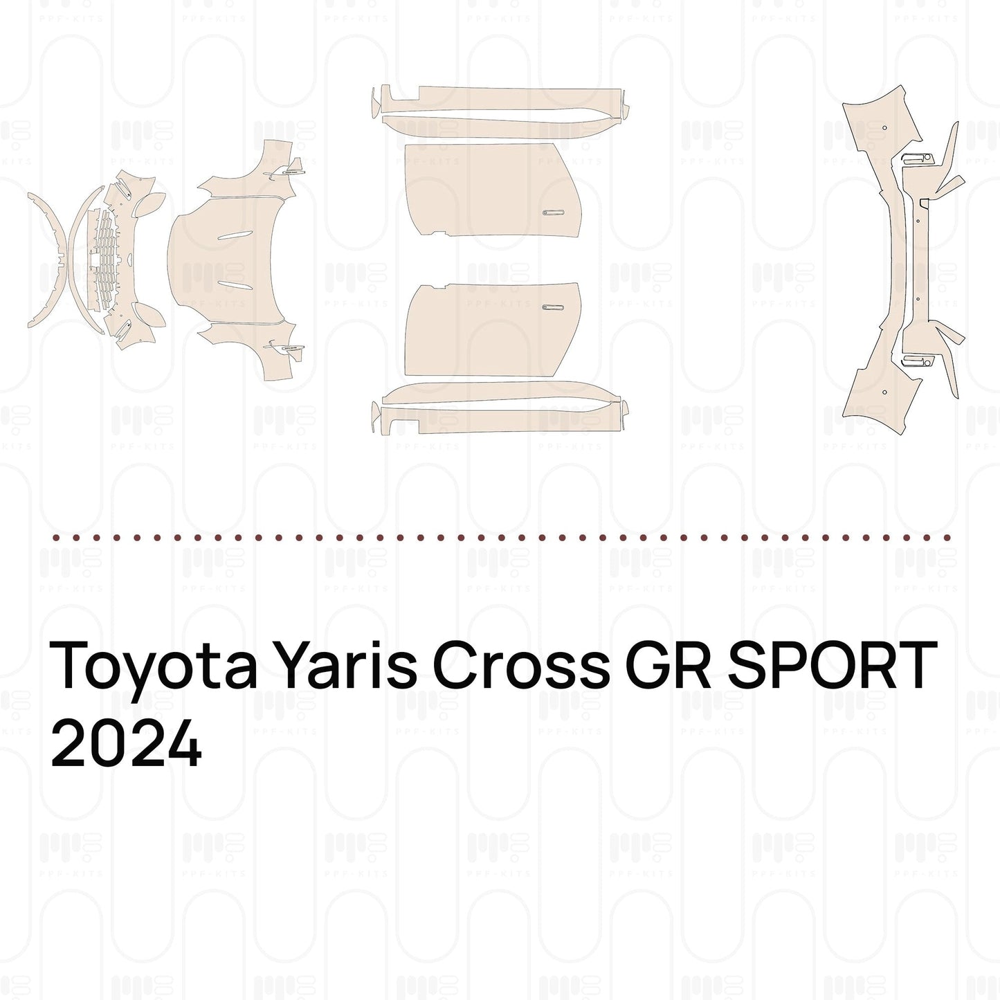 Pre-CutPPFToyotaYarisCrossGRSPORT2024