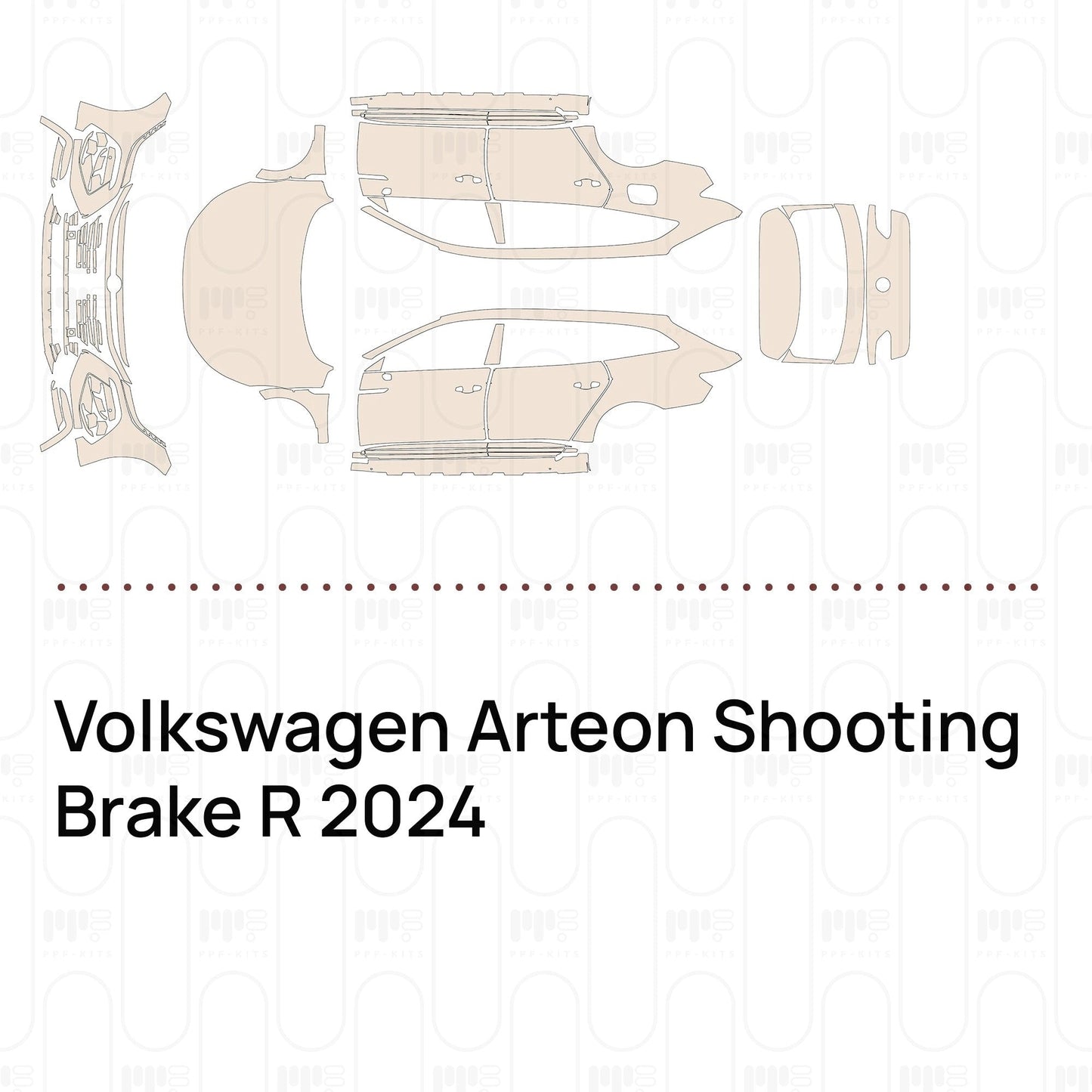 Pre-CutPPFVolkswagenArteonShootingBrakeR2024