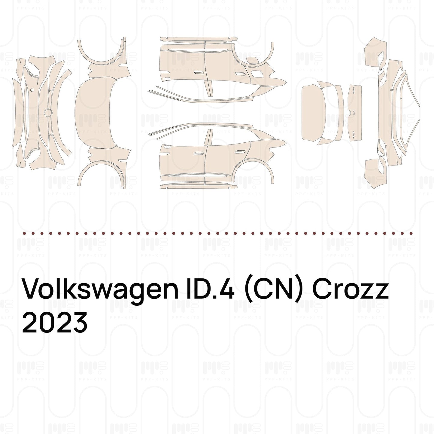 Pre-CutPPFVolkswagenID.4(CN)Crozz2023