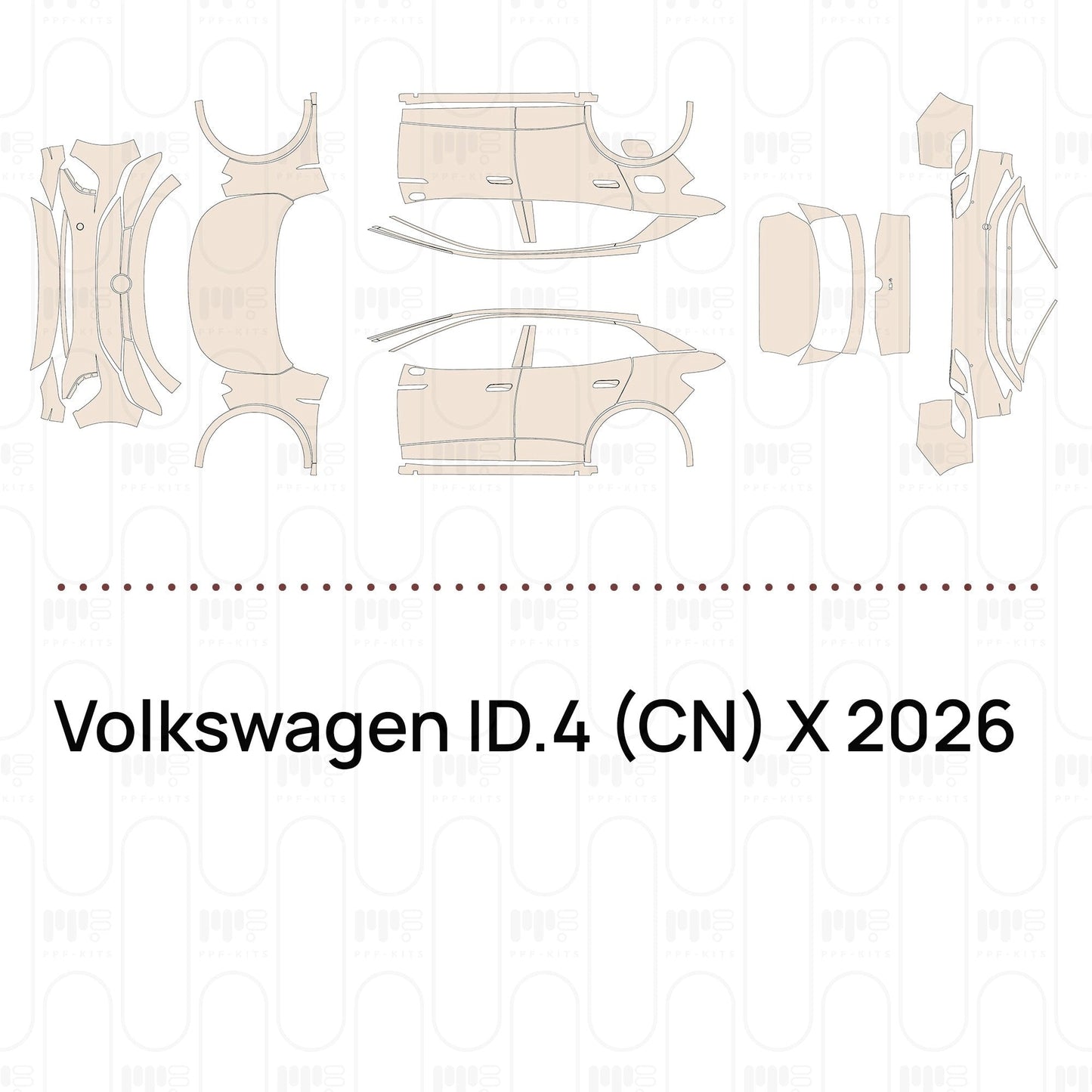 Pre-CutPPFVolkswagenID.4(CN)X2026