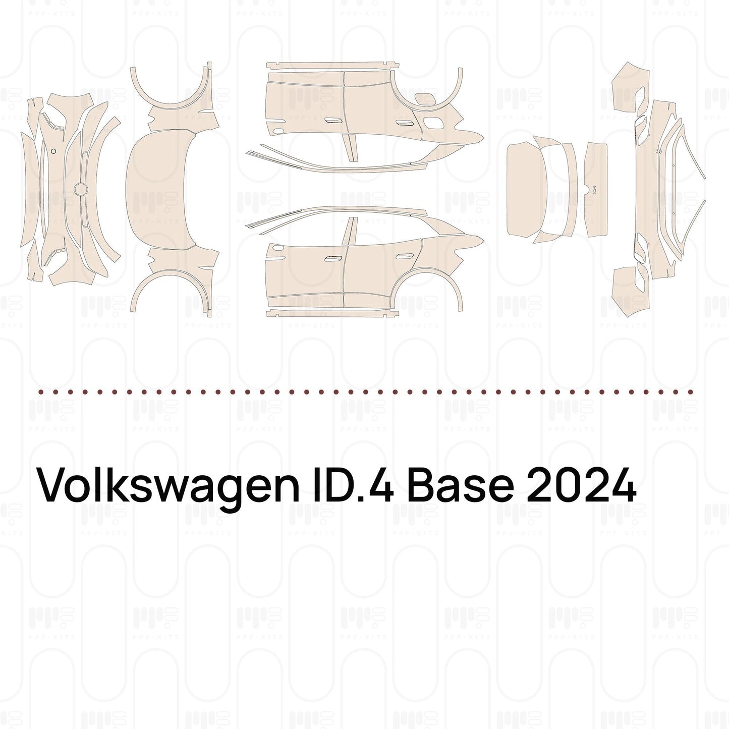 Pre-CutPPFVolkswagenID.4Base2024