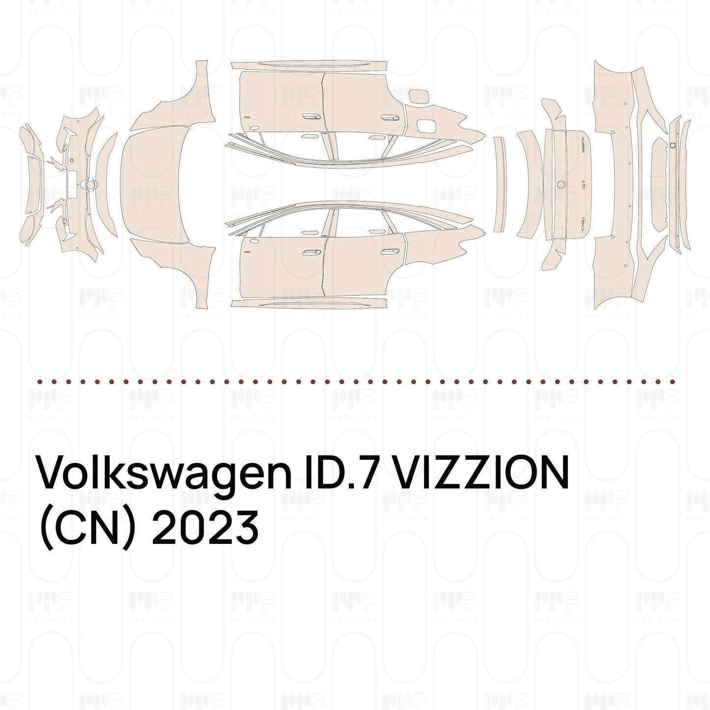 Pre-CutPPFVolkswagenID.7VIZZION(CN)2023