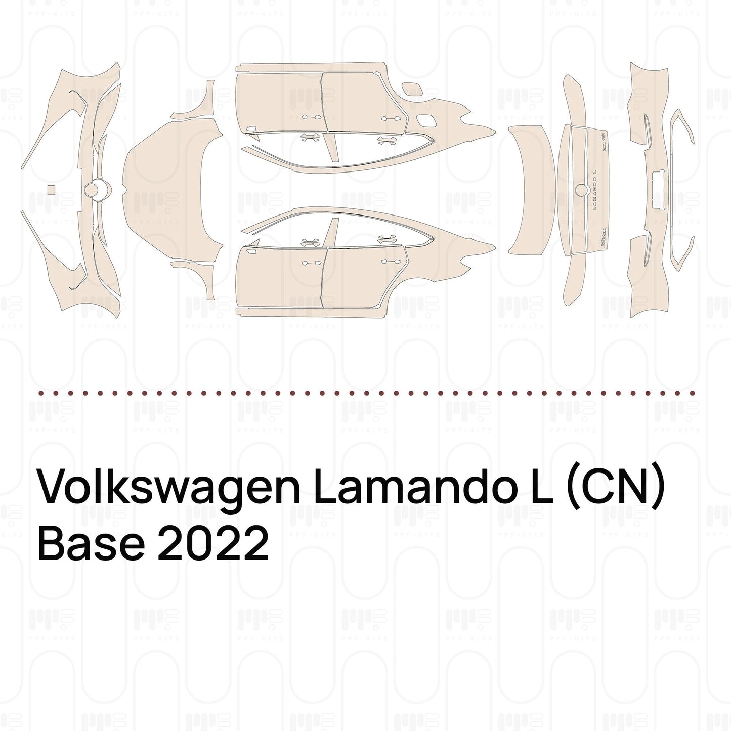 Pre-CutPPFVolkswagenLamandoL(CN)Base2022