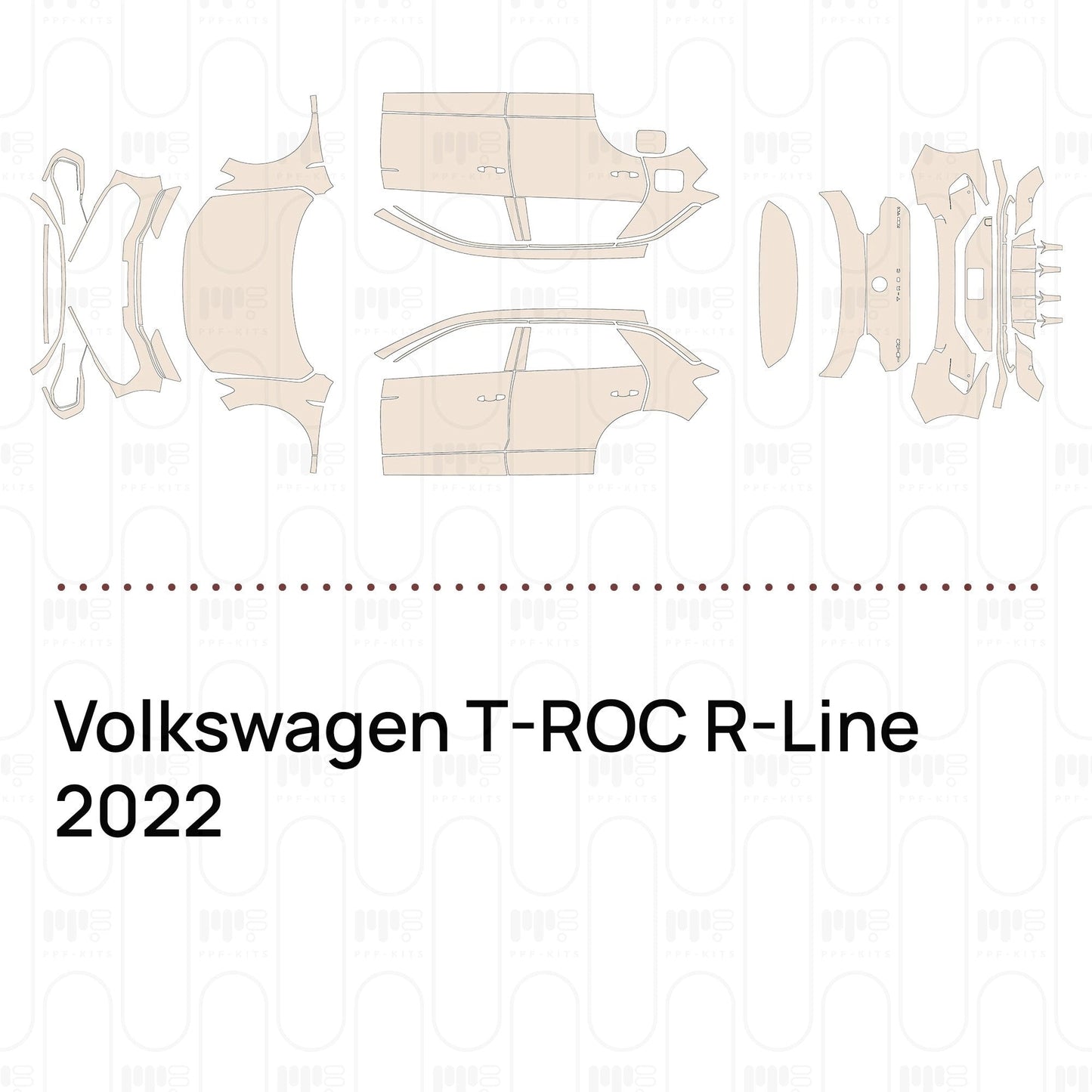 Pre-CutPPFVolkswagenT-ROCR-Line2022